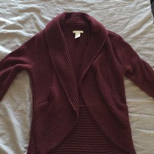 Maroon Cardigan!